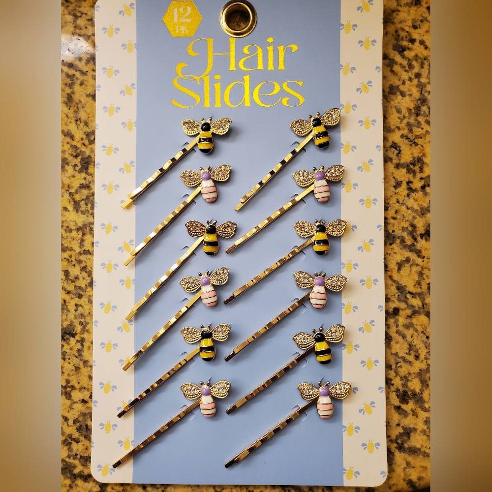 Honey Bee Bobby Pins
